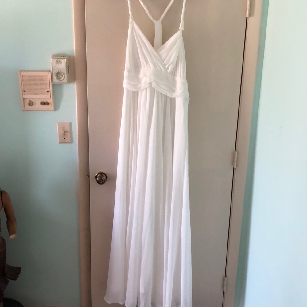White lulus dress